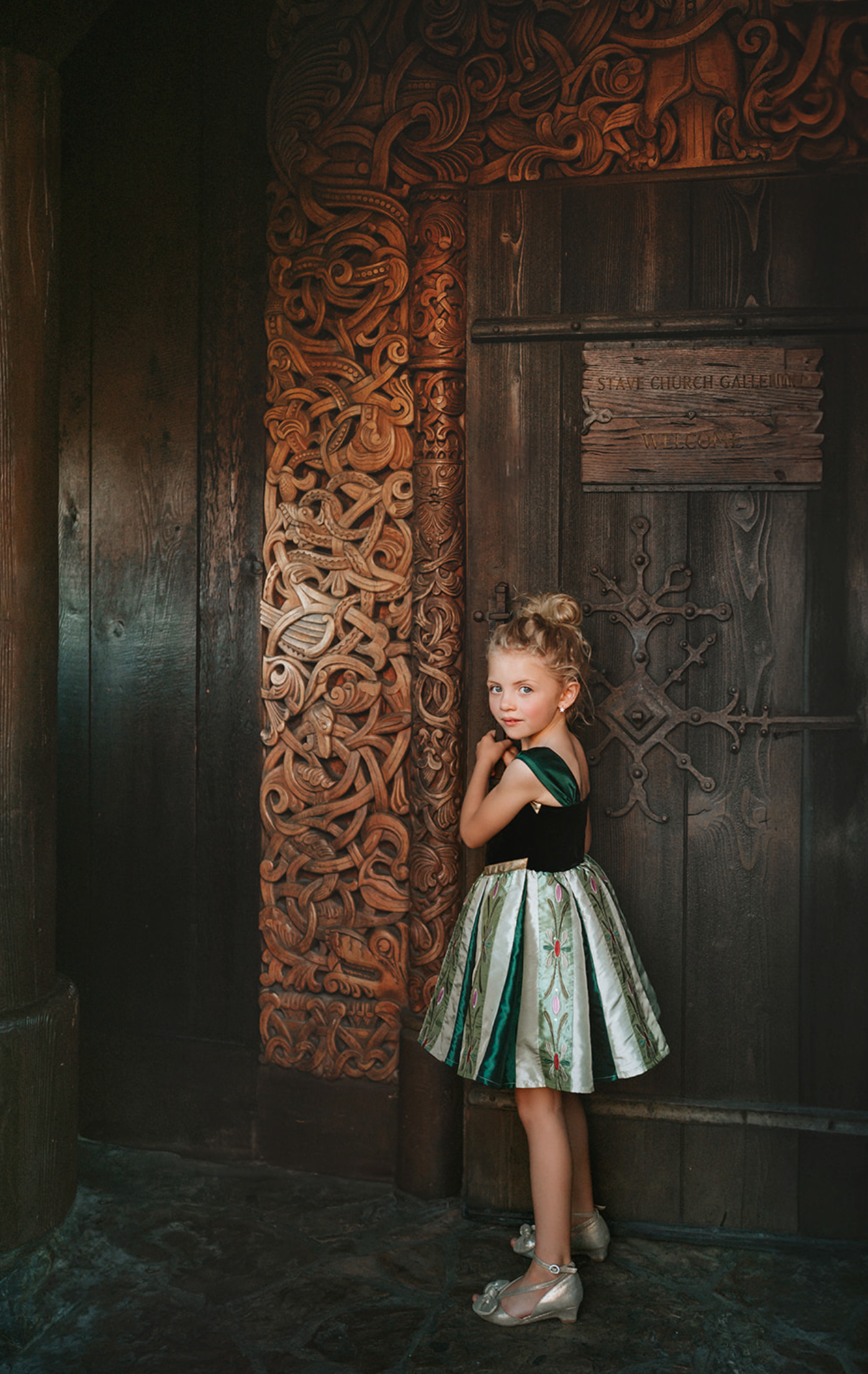 Portrait Petites Coronation Ice Princess Twirl Length Gown Only Little Once Portrait Petites Coronation Ice Princess Twirl Length Gown Only Little Once