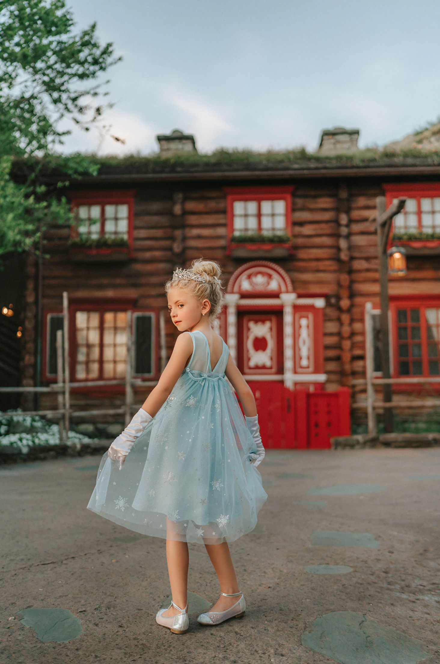 Portrait Petites Ice Queen Twirl Length Gown Only Little Once Portrait Petites Ice Queen Twirl Length Gown Only Little Once