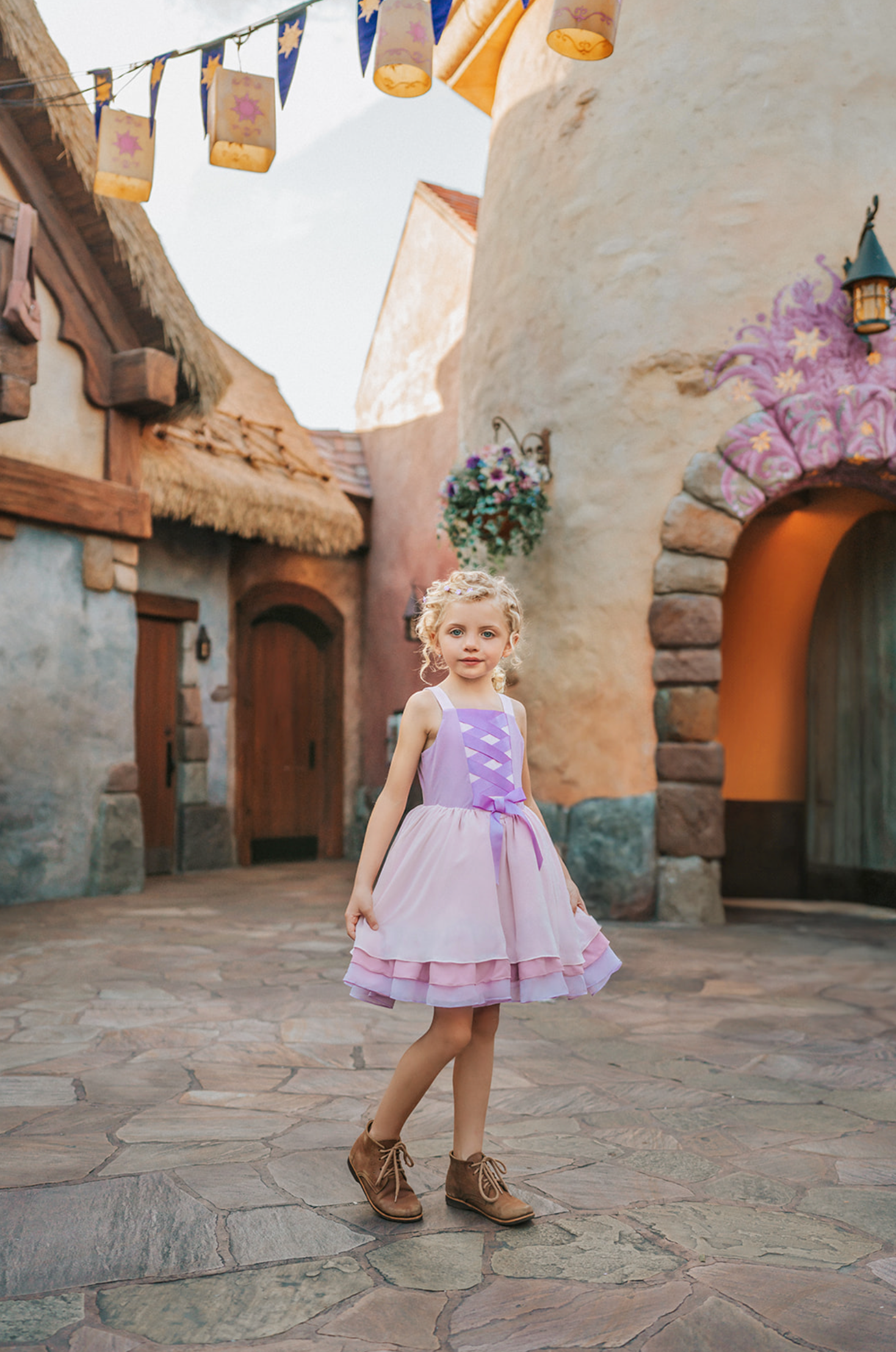 Portrait Petites Rapunzel Twirl Length Gown – Only Little Once Portrait Petites Rapunzel Twirl Length Gown – Only Little Once