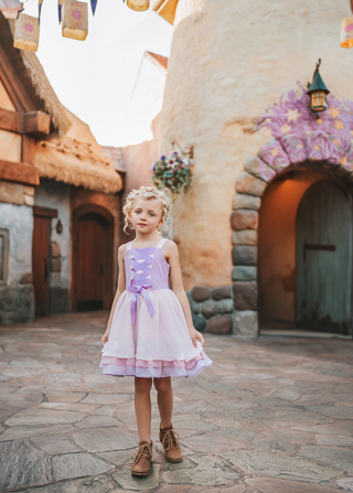 Portrait Petites Rapunzel Twirl Length Gown