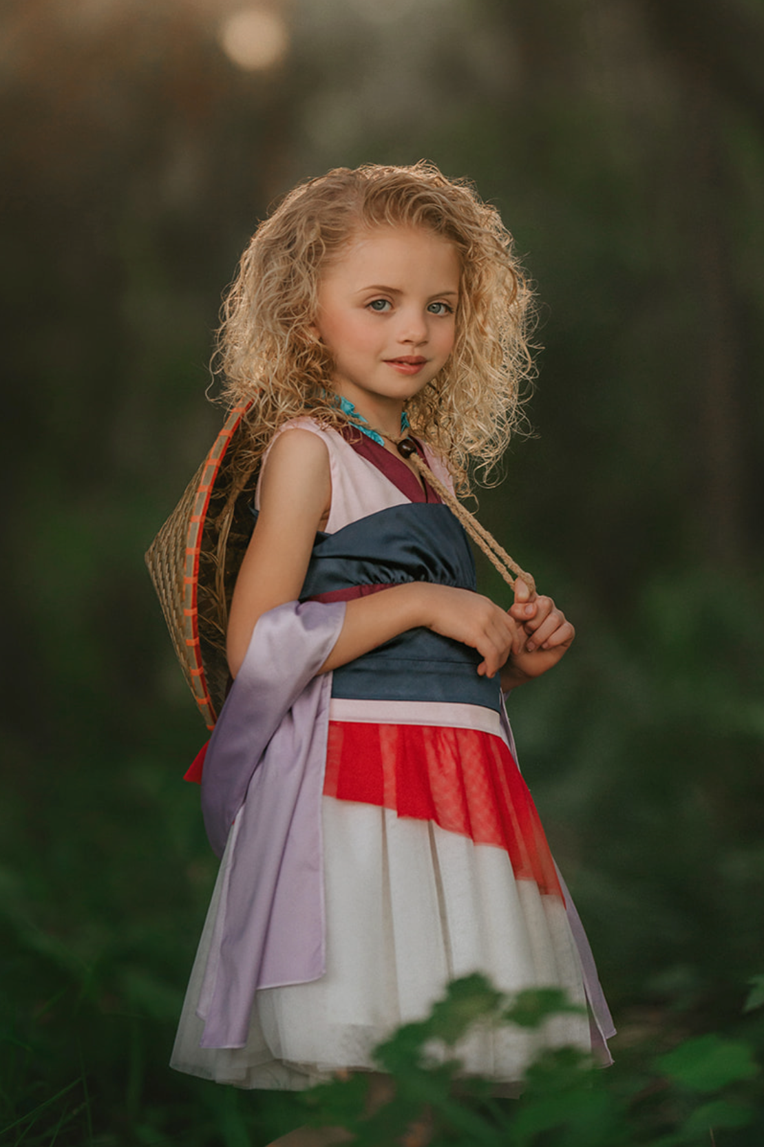 Portrait Petites Warrior Princess Twirl Length Gown – Only Little Once