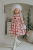 The Window Pane Plaid Holiday Dancer Dress in Rockin' Red- The Rockefeller Uniform