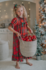 The Original Clara Nutcracker Gown in Red Plaid