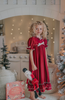 The Original Clara Nutcracker Gown Short Sleeve in Merry Maroon