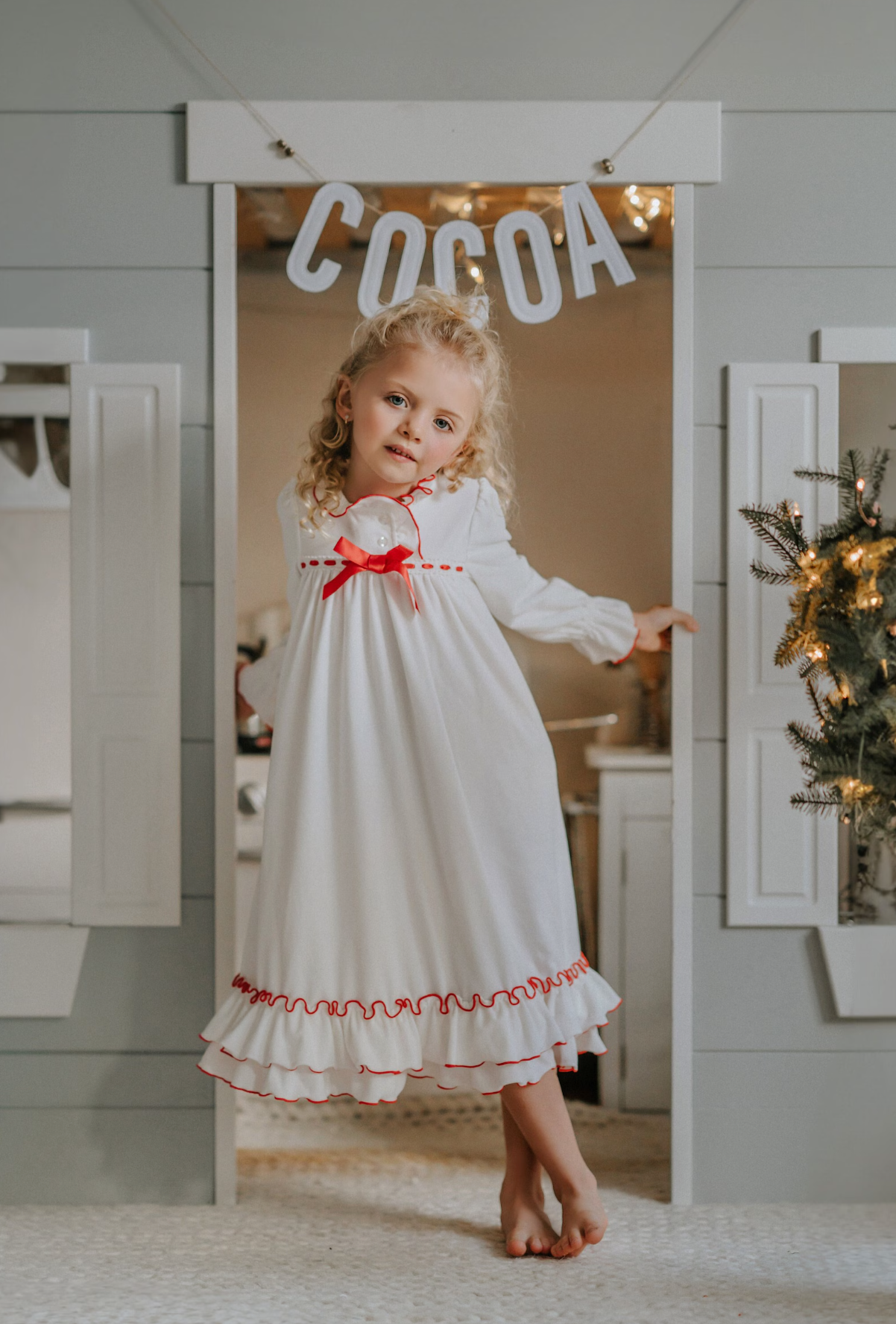 girls long sleeve christmas dress Cute Toddler Long Sleeves Christmas Dress Baby Girl Birthday Princess Dress