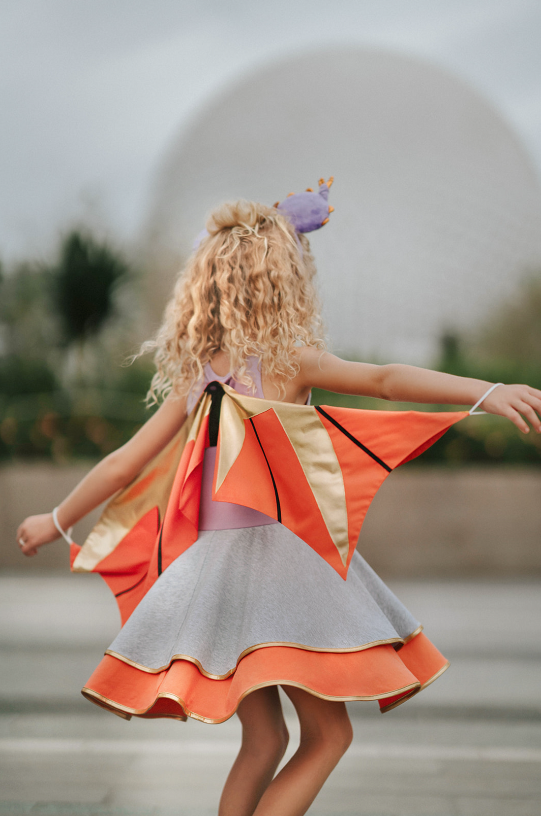 The Imagination Purple Dragon Twirl Dress Only Little Once The Imagination Purple Dragon Twirl Dress Only Little Once