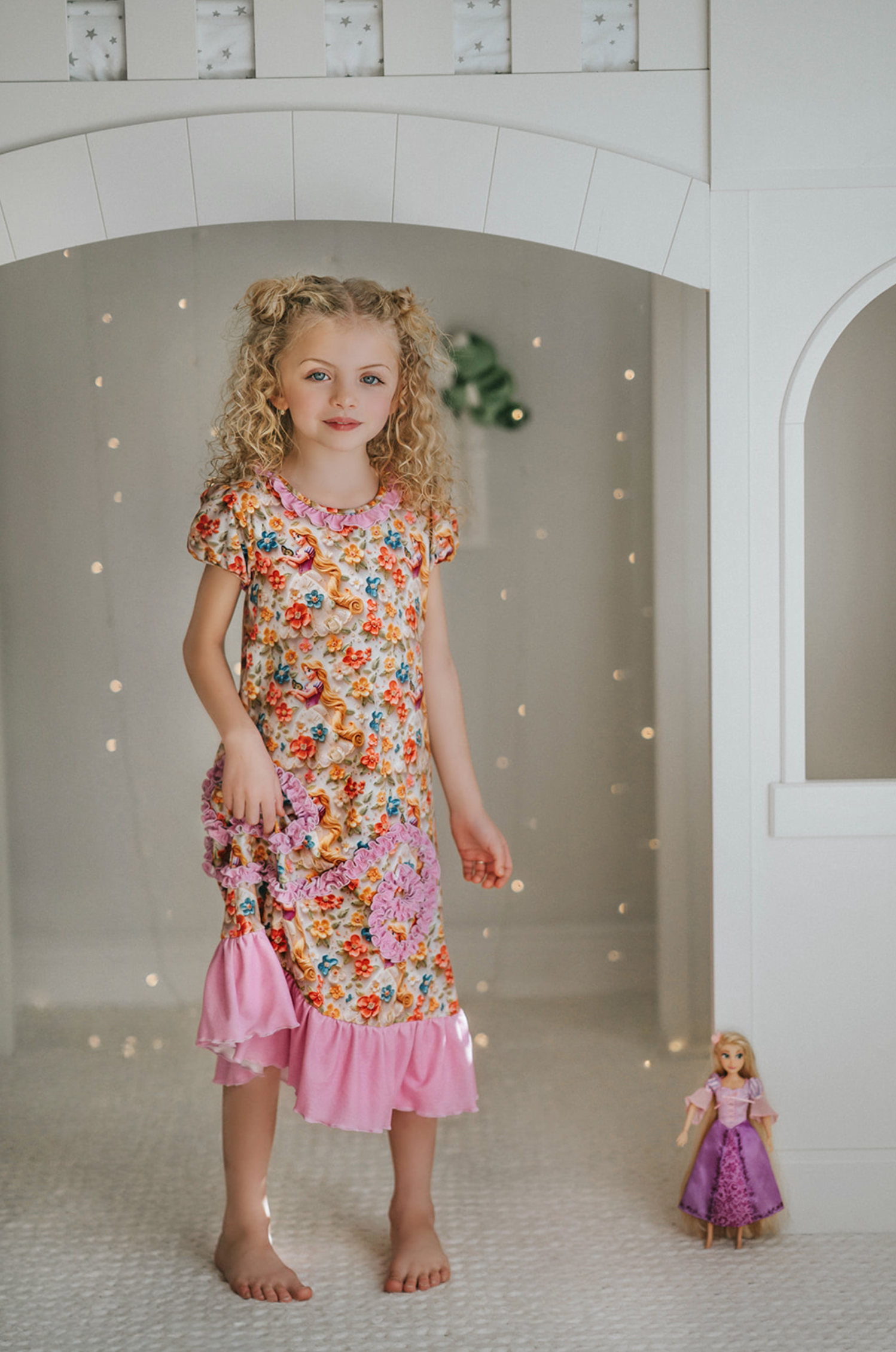 Princess Lounge Gown: Let Down Your Hair – Only Little Once