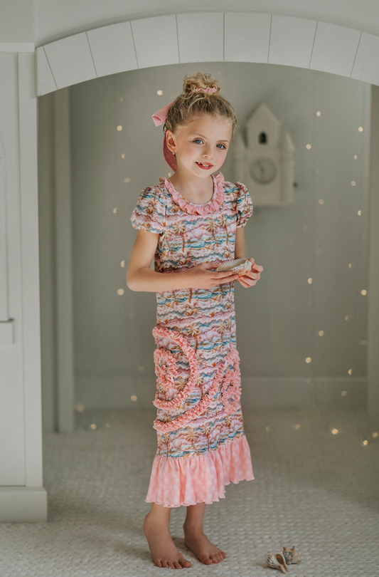 Princess Lounge Gown: Enchantment Under the Sea