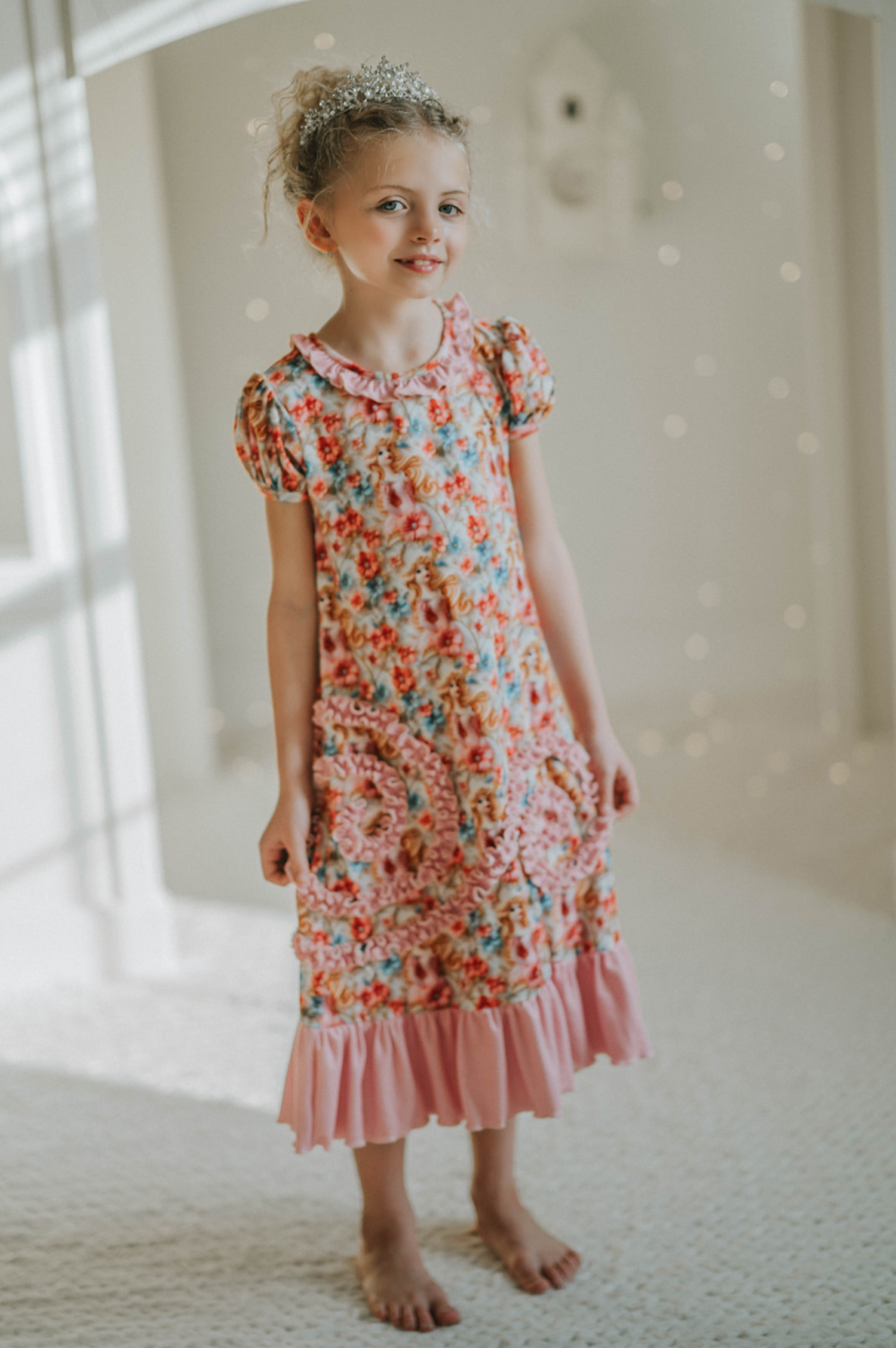 Princess Lounge Gown: Only Little Once-Upon a Dream Princess Lounge Gown: Only Little Once-Upon a Dream