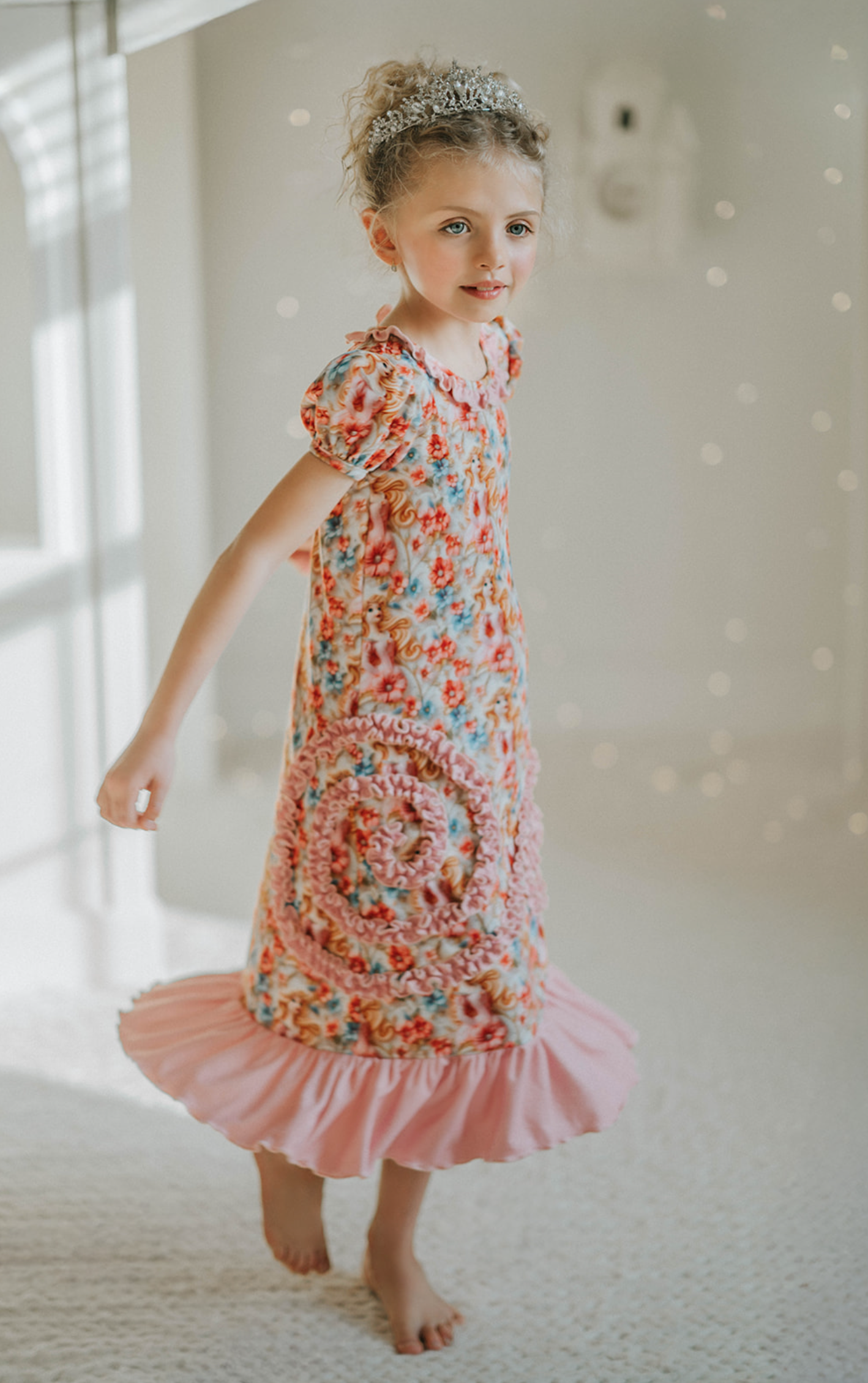 Princess Lounge Gown: Only Little Once-Upon a Dream Princess Lounge Gown: Only Little Once-Upon a Dream