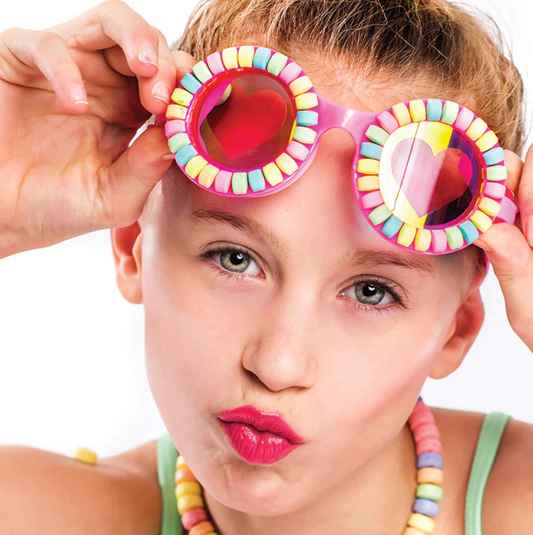 Sugar Rush Swim Goggles Pink