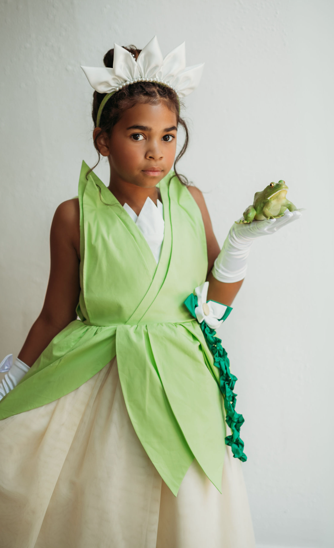 Frog dress girl online