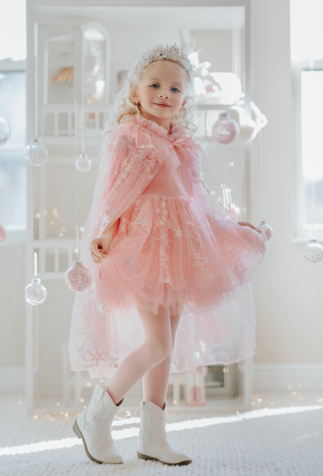 Wish Upon a Star Pink Tutu and Cape Set