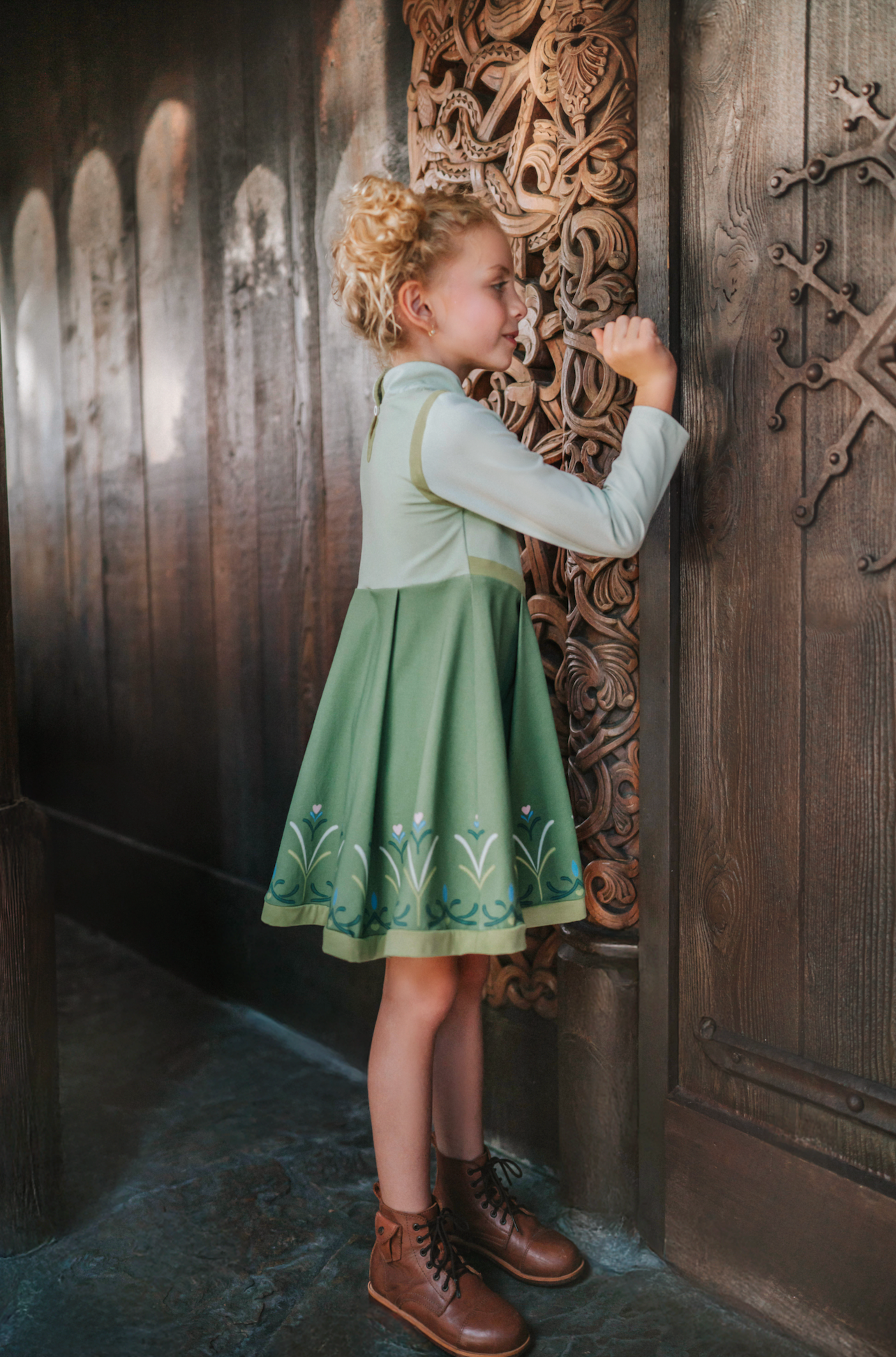 Little Ice Princess First Day in Forever Twirl Dress