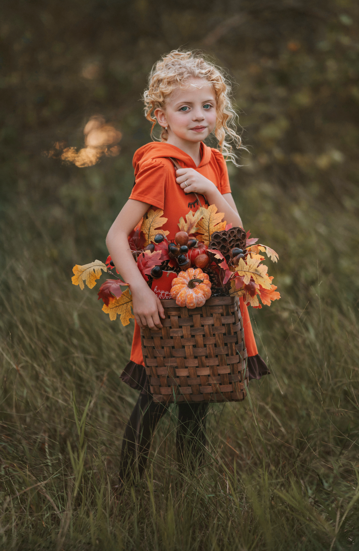 Autumn Fox Twirl Dress