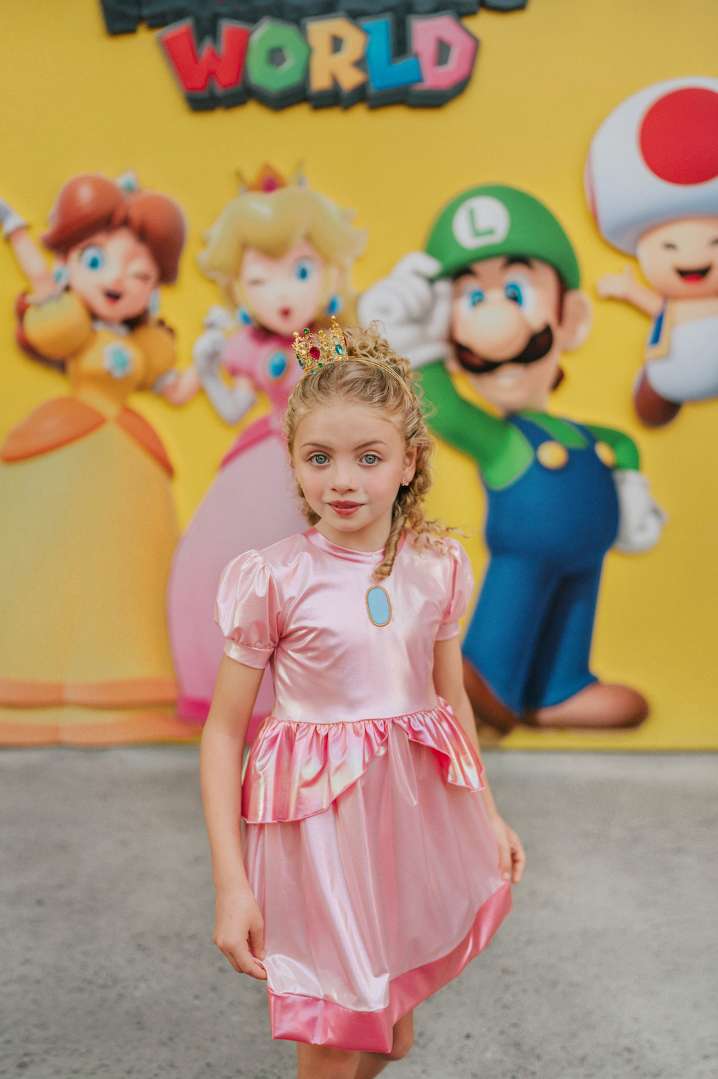 super princess dress up Level Up Princess Costume Set PINK / SMALL