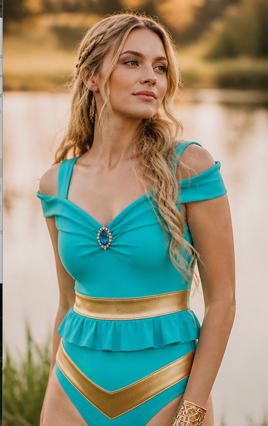 Adult Arabian Princess Swimsuit