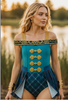 Adult Courageous Princess Swimsuit