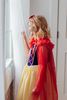 Sweet Scarlet Pearl Accent Princess Cape
