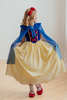 Royal Blue Pearl Accent Princess Cape