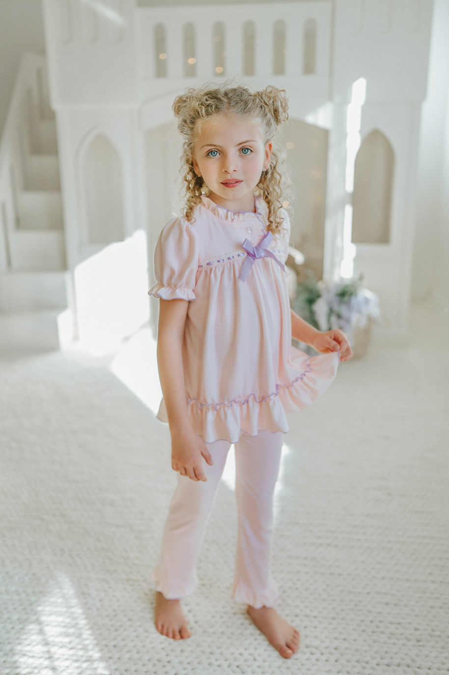 The Original Clara Nutcracker Pajama Set in Blush