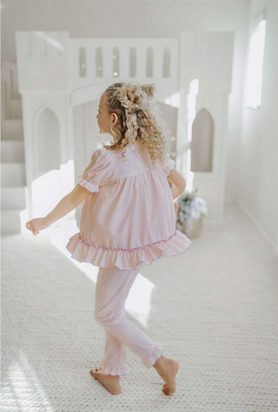 The Original Clara Nutcracker Pajama Set in Blush