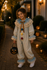 Vintage Stripe Clown Costume