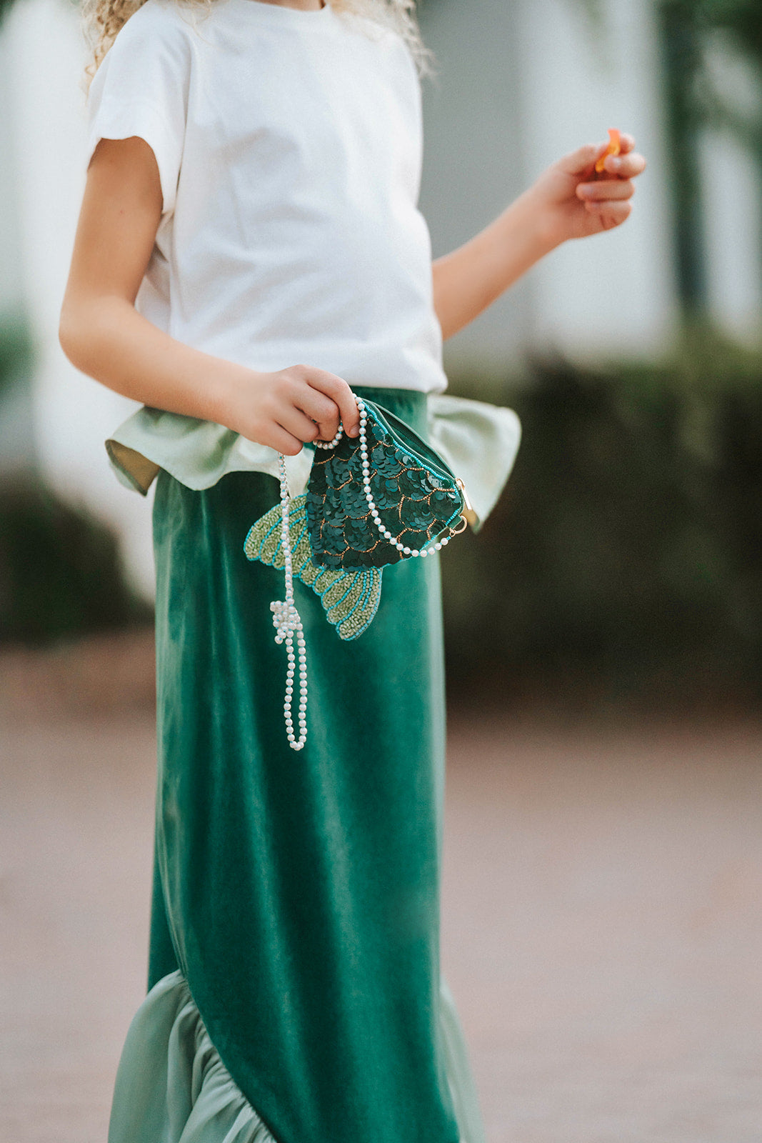 Shimmering Mermaid Tail Crossbody Shimmering Mermaid Tail Crossbody
