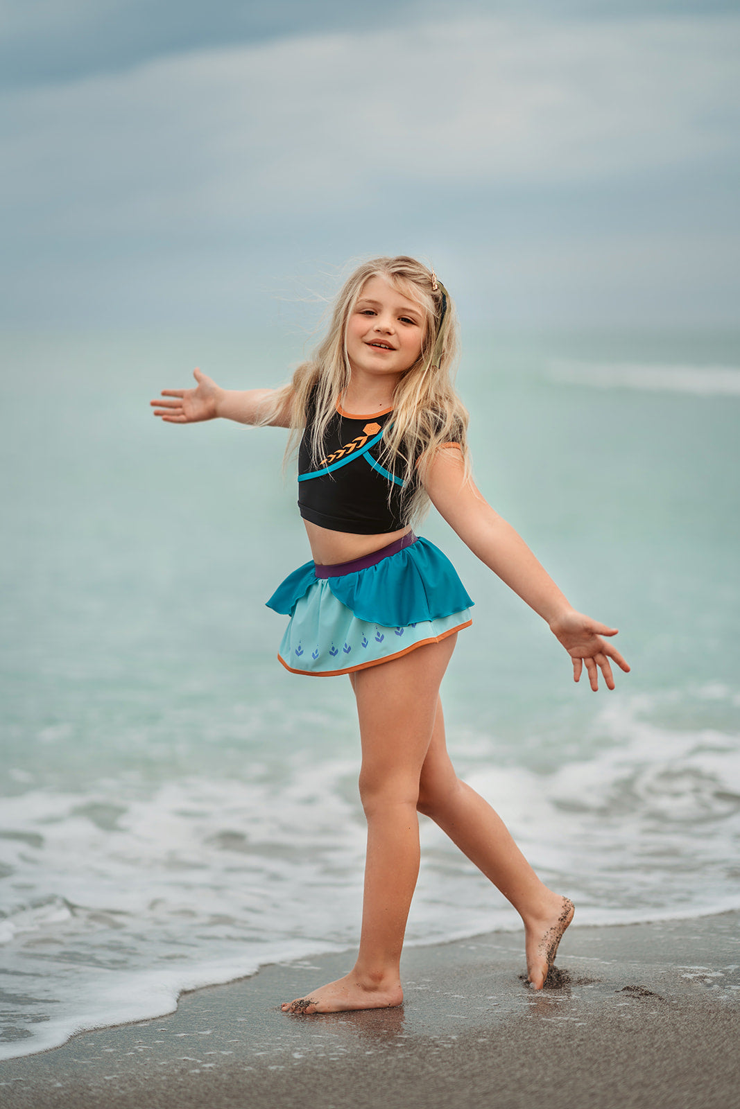 Little Ice Queen Two-Piece Swimsuit