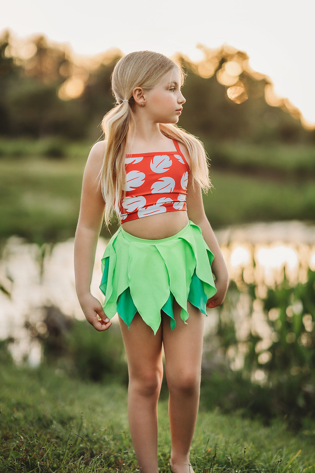 Hawaiian Girl Two-Piece Swimsuit