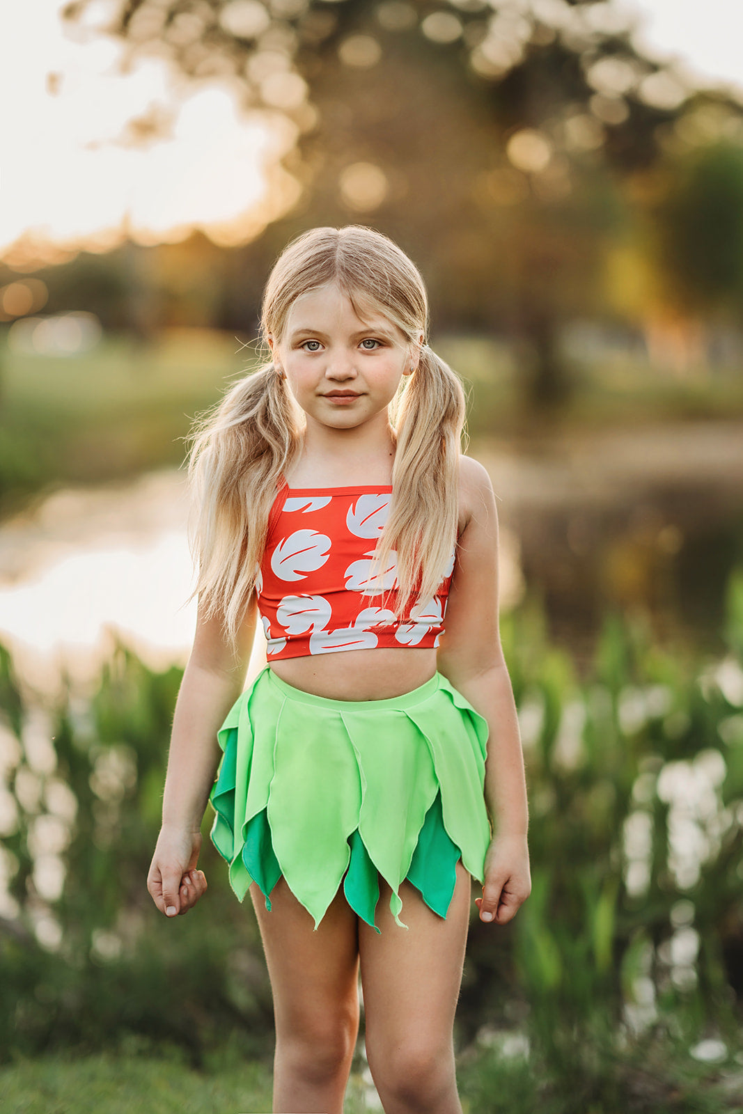 Hawaiian Girl Two-Piece Swimsuit