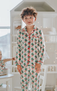 Merry Mistletoe Unisex Two Piece Pajamas