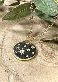 Golden Starburst Pendant