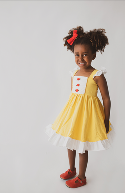 Our Original Red Rose Twirl Dress – Only Little Once