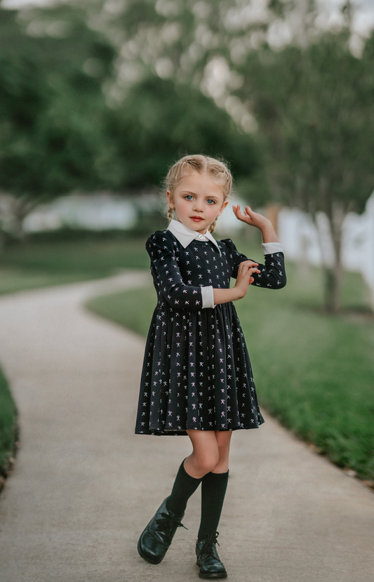Gothic Girl Twirl Dress
