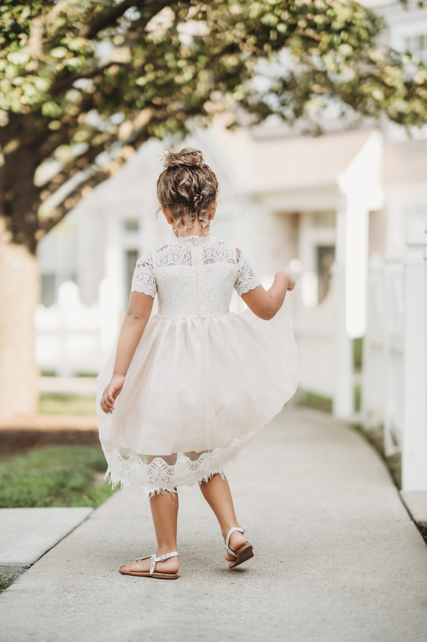 Victorian Day Gown in Ivory Only Little Once Victorian Day Gown in Ivory Only Little Once