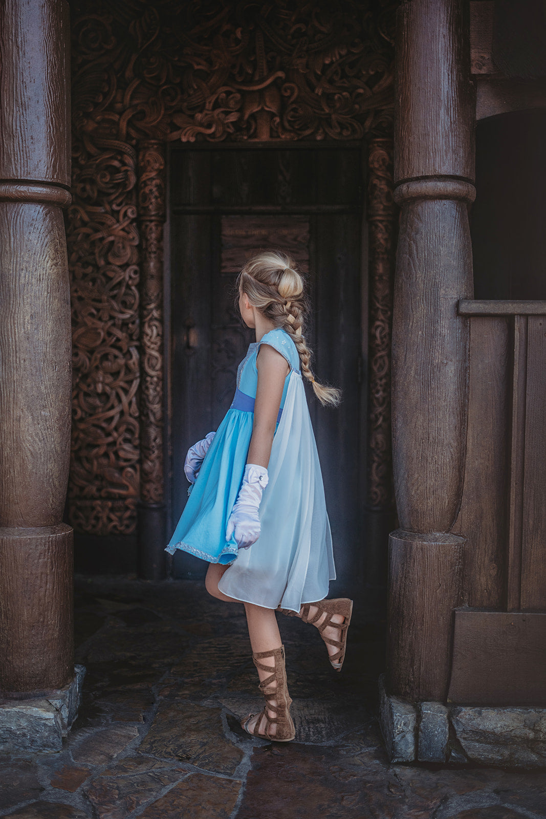 Ice Queen Dress and Cape Set Style B 10 Ice Queen Dress and Cape Set Style B 10