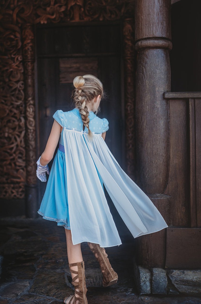 Ice Queen Dress and Cape Set Style B Only Little Once