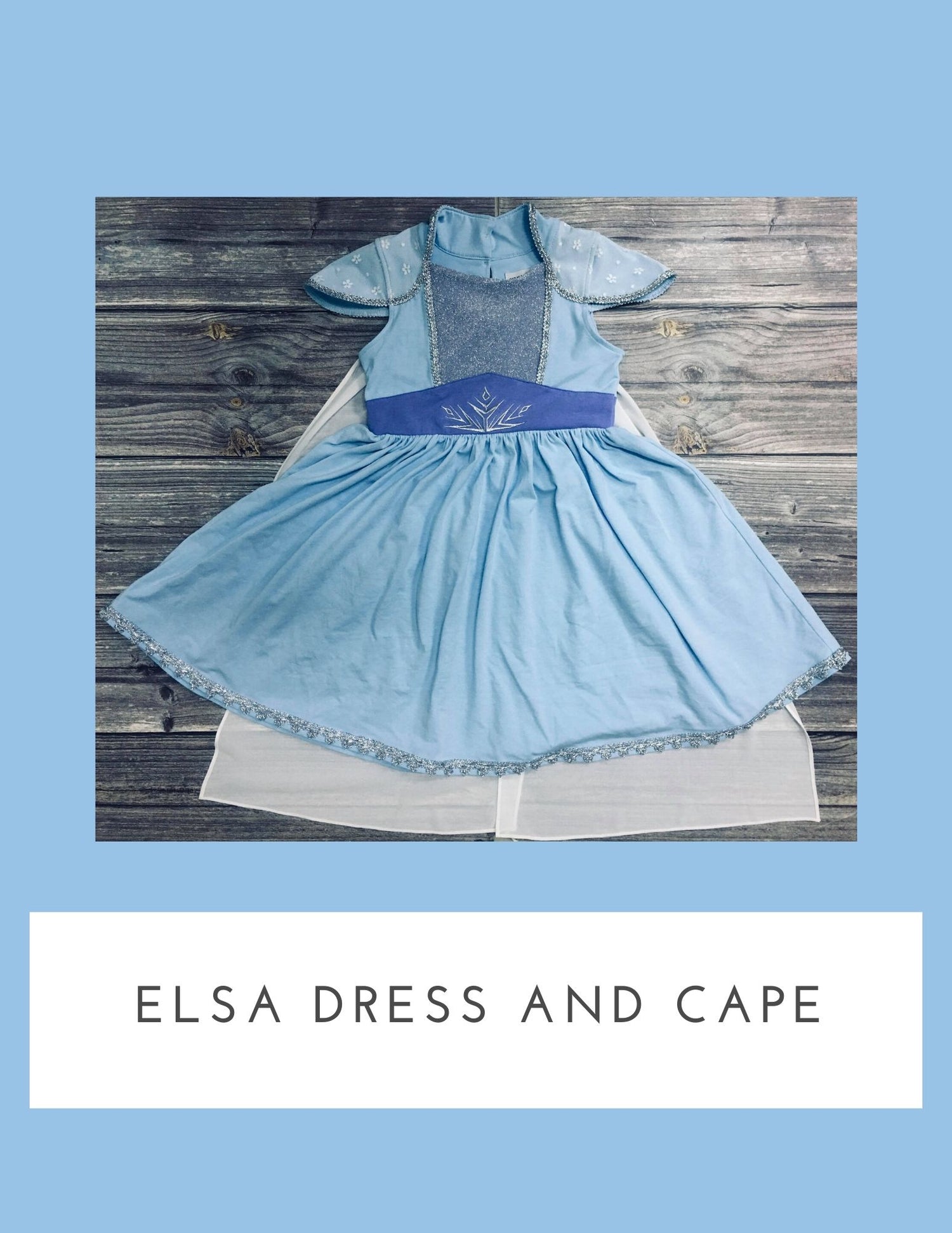 Ice Queen Dress and Cape Set Style B 4 Ice Queen Dress and Cape Set Style B 4