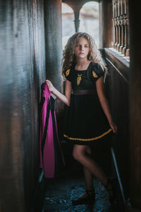 Little Ice Princess Dress and Cape Set Style B