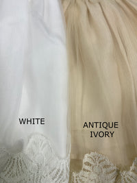 Victorian Day Gown in Ivory